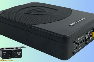 thumbnail image 2 of Blogole 8" 800w Slim Under Seat Subwoofers With Led Ambient Light, Powered Compact 2 of 14